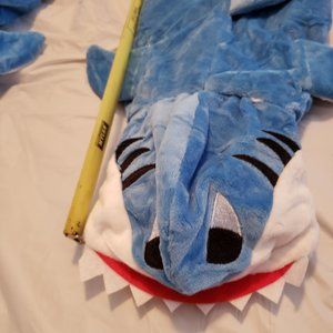 NWOT PLUSH SHARK COAT FOR YOUR FUR BABY